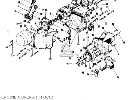 ENGINE COVERS (H1/A/C) - H1 1970 CANADA