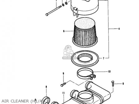 AIR CLEANER (H1/A/C) - H1 1970 CANADA