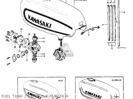 FUEL TANK ('73-'75 D/E/F & '76 A - H1 1970 CANADA