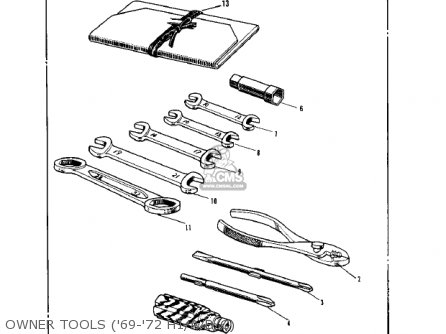 OWNER TOOLS ('69-'72 H1/A/B/C) - H1A 1971 CANADA
