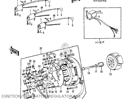 IGNITION/GENERATOR/REGULATOR (H1 - H1A 1971 CANADA