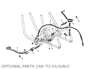 OPTIONAL PARTS ('69-'72 H1/A/B/C - H1B 1972 CANADA