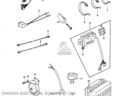 CHASSIS ELECTRICAL EQUIPMENT (KH - H1E 1974 CANADA