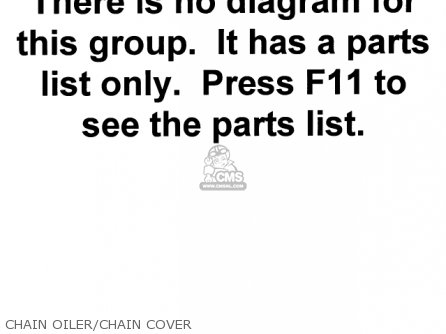 CHAIN OILER/CHAIN COVER - H2A MACH IV 1973 CANADA