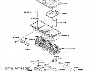 Kawasaki JH1100-A4 JETSKI1100 ZXI 1999 USA parts lists and