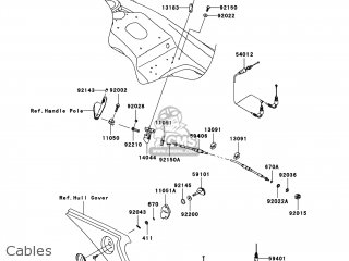 Kawasaki JH1200-B2 JETSKI ULTRA 150 2004 USA parts lists and