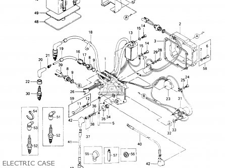 Kawasaki Js440-a13 Jetski440 1989 United Kingdom Fr Al It parts list