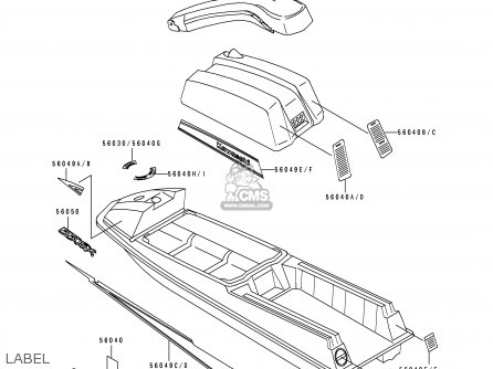 Kawasaki JS550-B1 JETSKI550SX 1990 USA CANADA parts lists and schematics