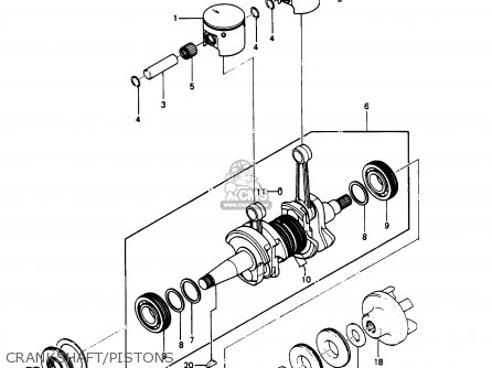 Kawasaki JS550-A7 JETSKI550 1988 USA parts lists and schematics