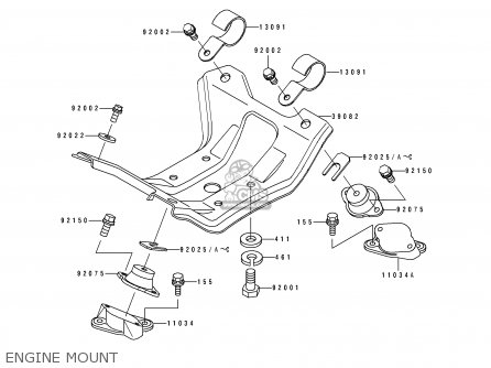 Kawasaki JS550-B1 JETSKI550SX 1990 USA CANADA parts lists
