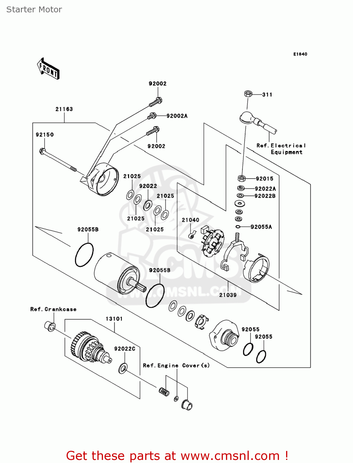Celox Starter Replacement For Kawasaki JT1200 STX-12F 2003-2007 – New, 1-Pack, 90-Day Warranty