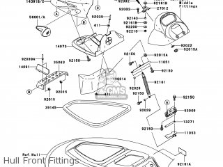 Kawasaki JT1200-B1 JETSKI STX-12F 2003 USA parts lists and Kawasaki JT1200-B1 JETSKI STX-12F 2003 USA parts lists and