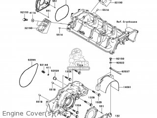 Kawasaki JT1500-A6F JET SKI STX-15F 2006 USA parts lists and