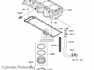 Kawasaki JT1500-B7F JETSKI ULTRA 250X 2007 USA parts lists