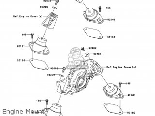 Kawasaki JT1500-B7F JETSKI ULTRA 250X 2007 USA parts lists