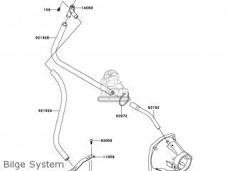 Kawasaki JT1500-JCF JETSKI ULTRA 300LX 2012 USA parts lists and 