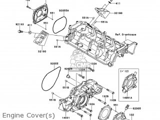 Kawasaki JT1500-JCF JETSKI ULTRA 300LX 2012 USA parts lists and 