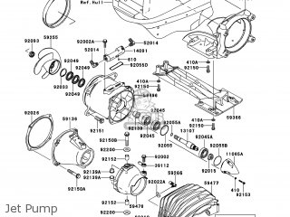 Kawasaki JT1500-KCF JETSKI ULTRA LX 2012 USA parts lists and schematics