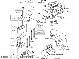 Kawasaki ULTRA310XSE'17 OEM section (Electrical-Equipment