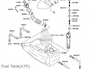 Kawasaki JT1500-A7F JETSKI STX-15F 2007 USA parts lists and Kawasaki JT1500-A7F JETSKI STX-15F 2007 USA parts lists and