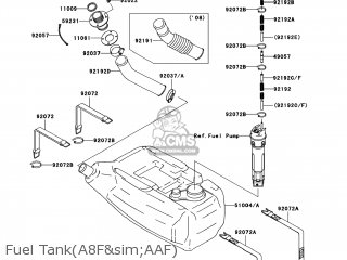 Kawasaki JT1500-A9F JETSKI STX-15F 2009 USA parts lists and