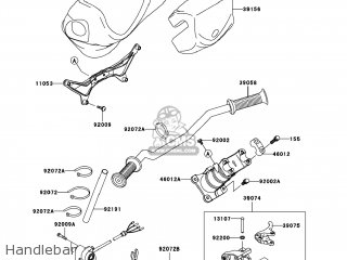 Kawasaki JT1500-A9F JETSKI STX-15F 2009 USA parts lists and