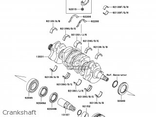 Kawasaki JET SKI ULTRA 260X 2010 Dissassembly sheet