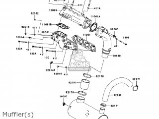 Kawasaki JT1500-EAF JETSKI ULTRA 260X 2010 USA parts lists Kawasaki JT1500-EAF JETSKI ULTRA 260X 2010 USA parts lists