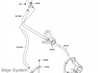 Kawasaki JT1500-HCF JETSKI ULTRA 300X 2012 USA parts lists
