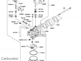 Kawasaki KAF400-BCF MULE600 2012 USA parts lists and schematics