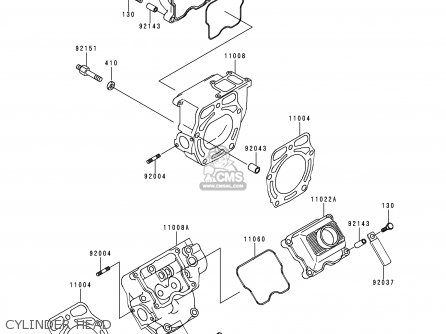 CYLINDER HEAD - KAF620-C6 MULE2500 2000 EUROPE