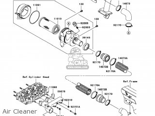 Air Cleaner - KAF950-HAF MULE4010 2010 USA / TRANS4X4 DIESEL