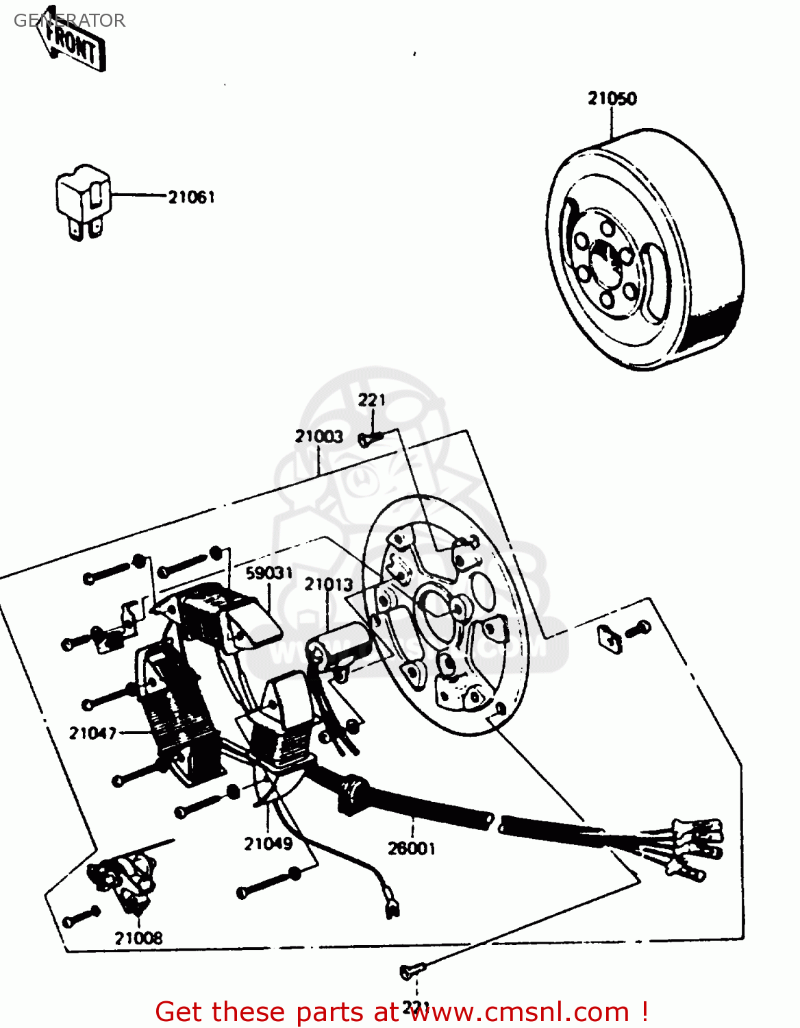 GENERATOR KC100C5 1987 USA