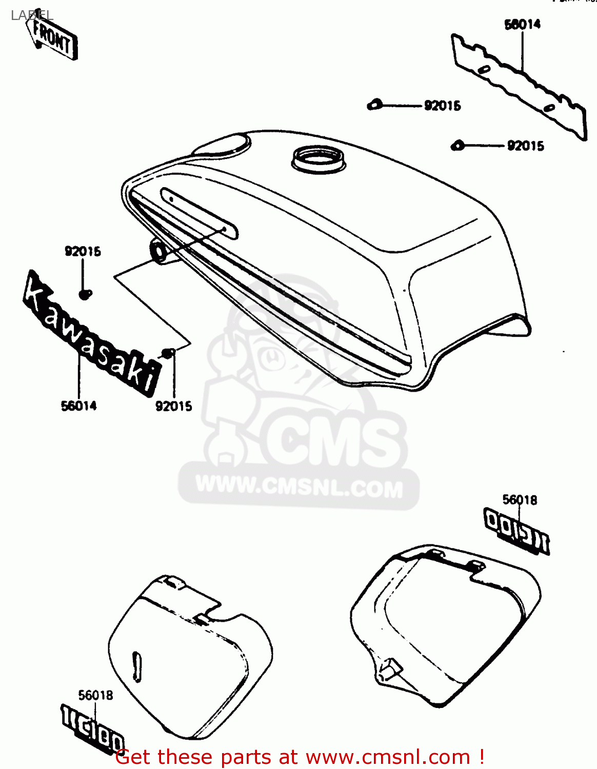 LABEL KC100C5 1987 USA