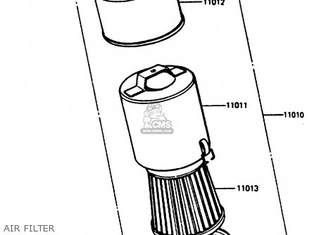 AIR FILTER - KC100C5 1987 USA
