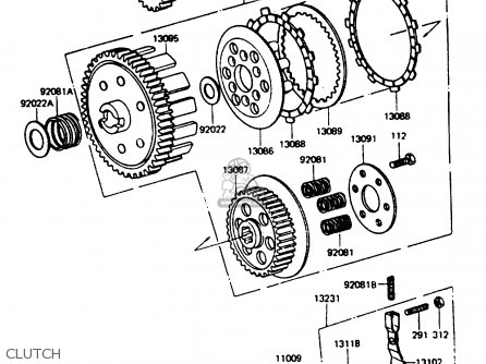 CLUTCH - KC100C5 1987 USA