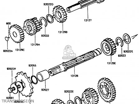TRANSMISSION - KC100C5 1987 USA