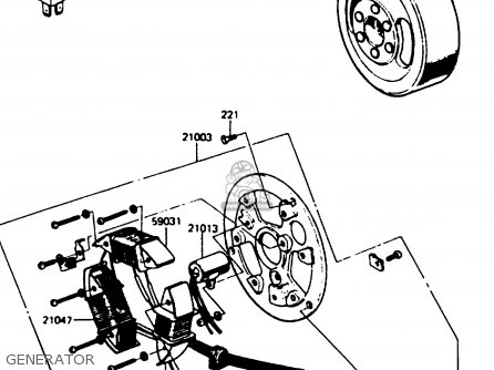 GENERATOR - KC100C5 1987 USA