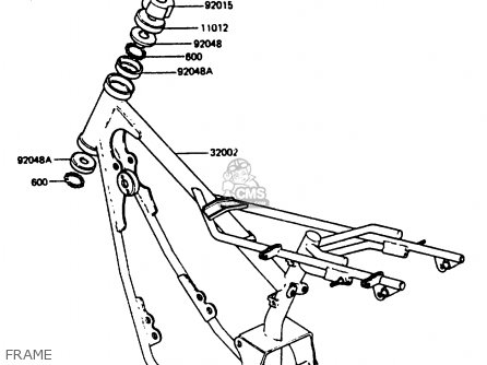 FRAME - KC100C5 1987 USA