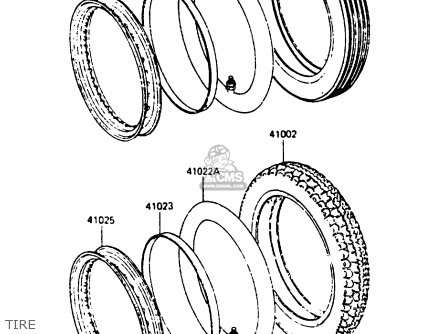TIRE - KC100C5 1987 USA