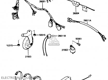 ELECTRICAL EQUIPMENT - KC100C5 1987 USA
