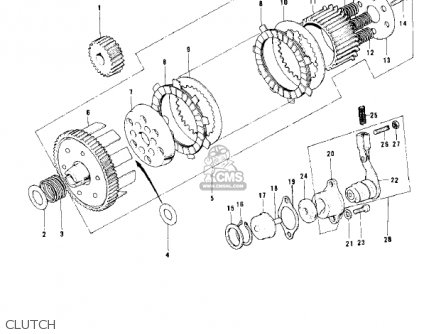 CLUTCH - KD100-M1 1976 CANADA