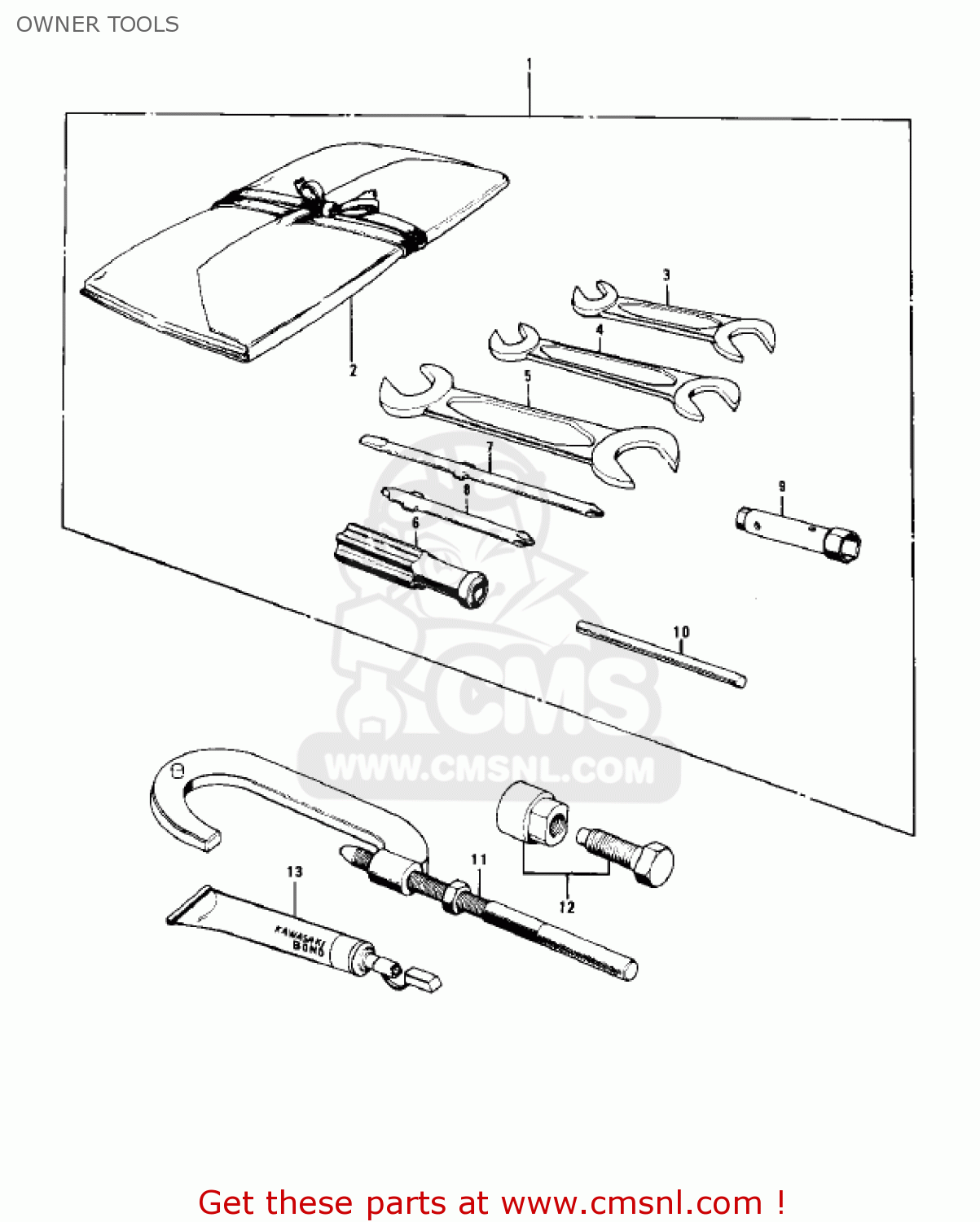 OWNER TOOLS KD100-M3 1977 CANADA