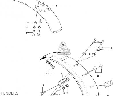 FENDERS - KD100-M3 1977 CANADA