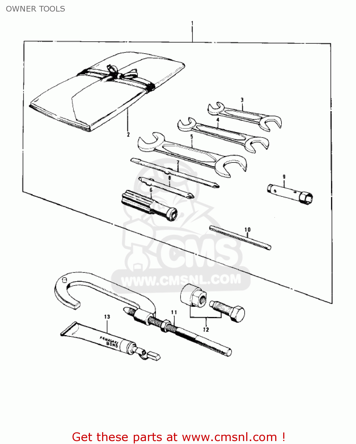 OWNER TOOLS KD100-M3 1978 CANADA
