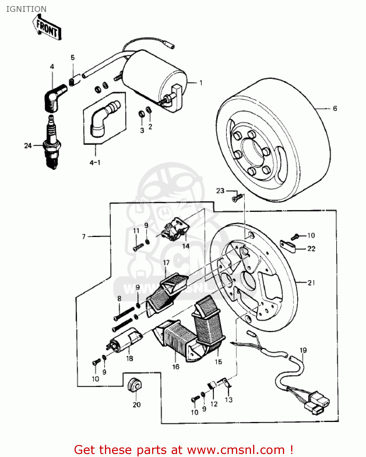 IGNITION KD100-M3 1978 CANADA