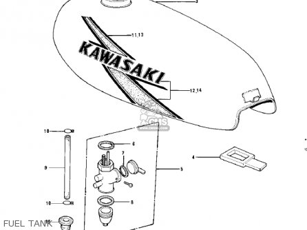 FUEL TANK - KD100-M3 1978 CANADA