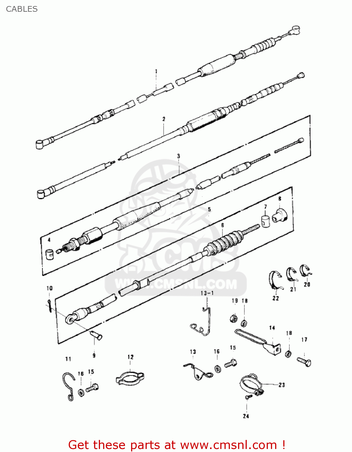 CABLES KD125-A2 1976 USA CANADA