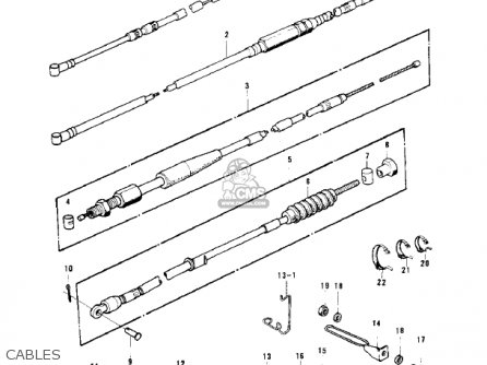 CABLES - KD125-A3 1977 USA CANADA