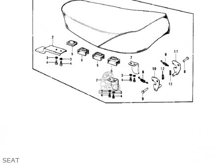 SEAT - KD125-A4 1978 USA CANADA